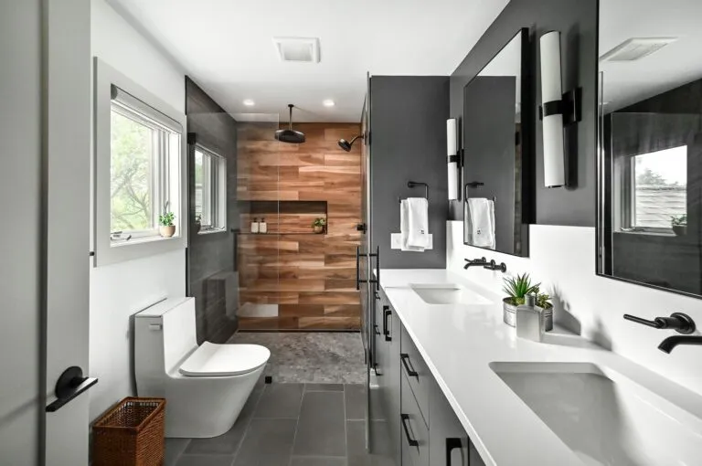 Wood-Tile-Bathroom